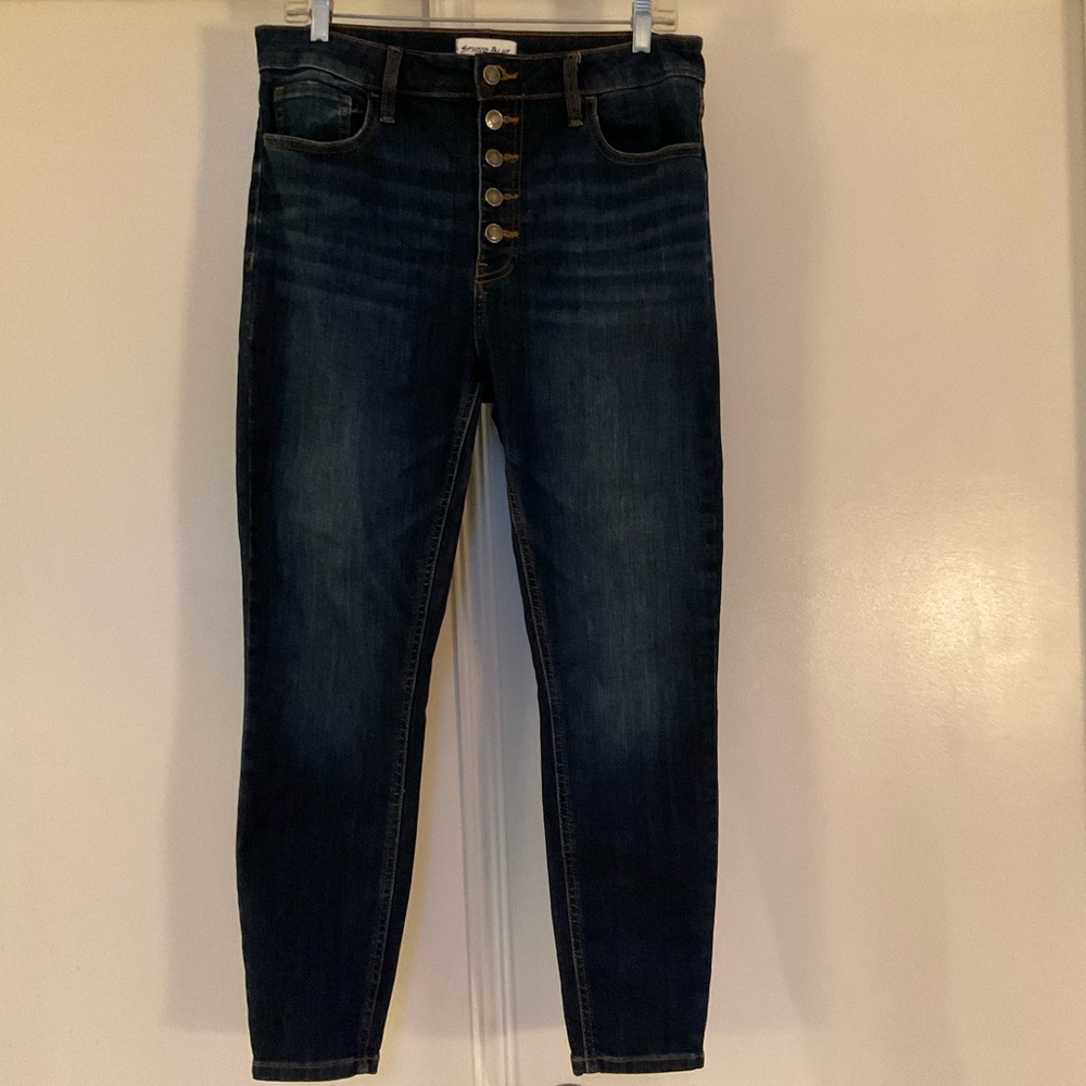 Studio Blue High Rise Dark Wash Women's Jeans